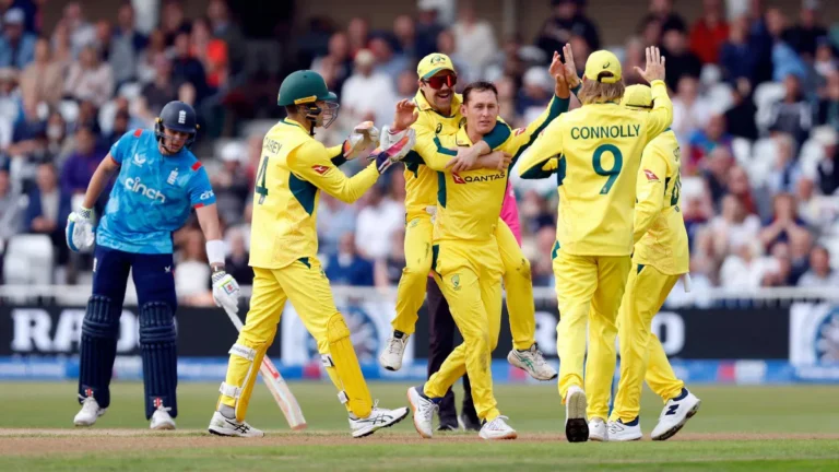 Australian Men’s Cricket Team Vs England Cricket Team Match Scorecard